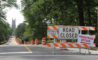 Chapel Drive will be closed throughout the summer as it is re-paved, causing changes to transportation routes around campus.