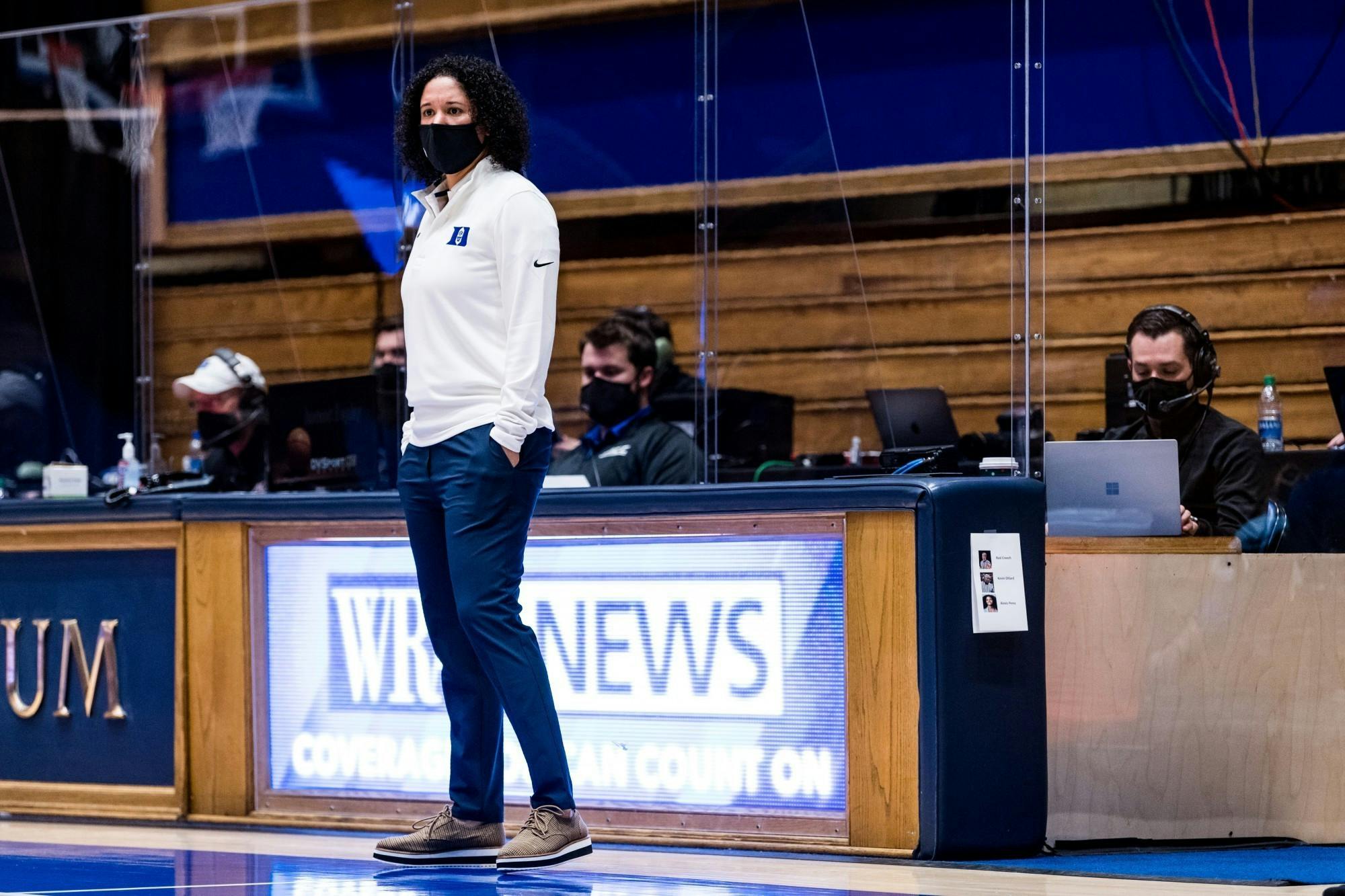 Film room Analyzing Duke women's basketball guard Ashlon Jackson The