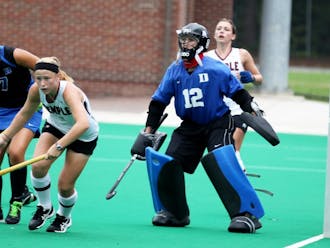 Junior goalkeeper Lauren Blazing will look to slow down Old Dominion and Wake Forest this weekend.