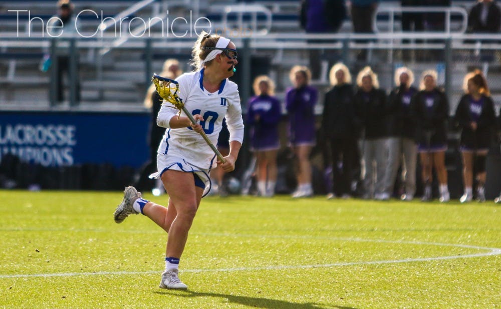 <p>Kyra Harney will lead the Duke offense into its first top-15 test of the year coming off two strong performances last weekend.&nbsp;</p>