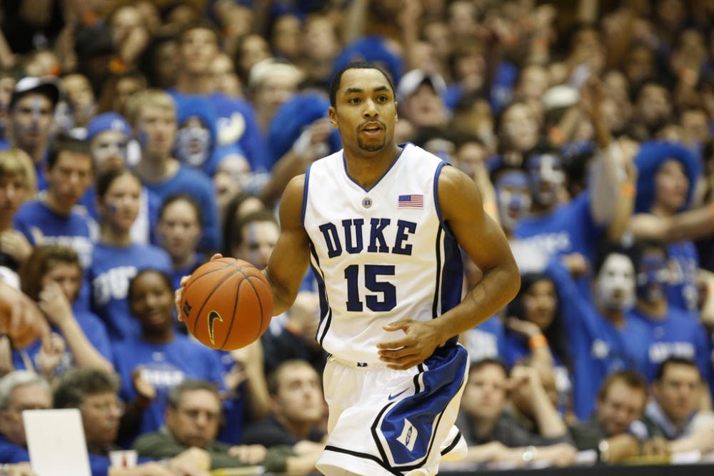 <p>Gerald Henderson signed this offseason with the Philadelphia 76ers but was back in Durham for a Els for Autism&nbsp;charity golf event Monday afternoon.</p>