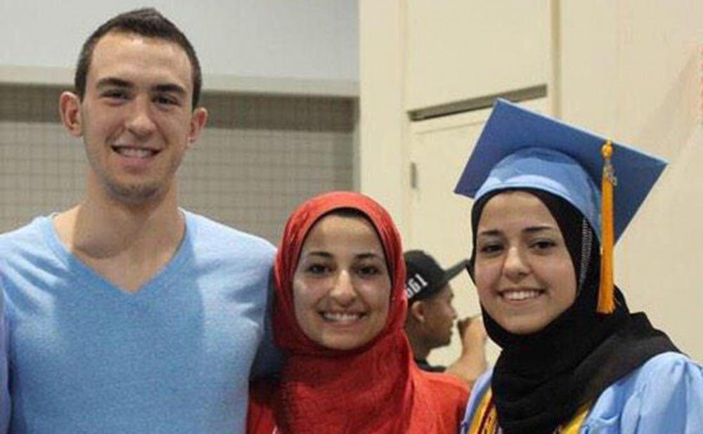 Deah Barakat, his wife, Yusor Mohammad, Abu-Salha and her sister Razan Mohammad Abu-Salha were shot and killed Tuesday.