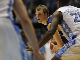 Junior Kyle Singler spent most of his first two seasons in the post, but he will play exclusively on the perimeter this year because of Duke’s depth at forward.