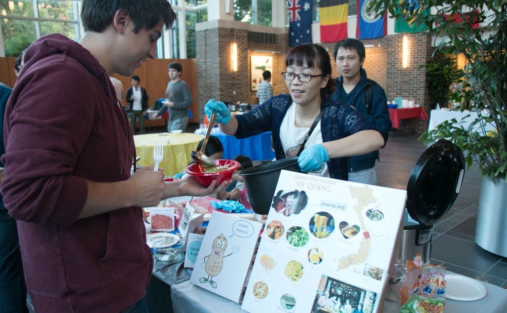 The 2014 Annual International Week—which began Sept. 29—featured events that celebrated the numerous international students and scholars that make up its diverse student body.