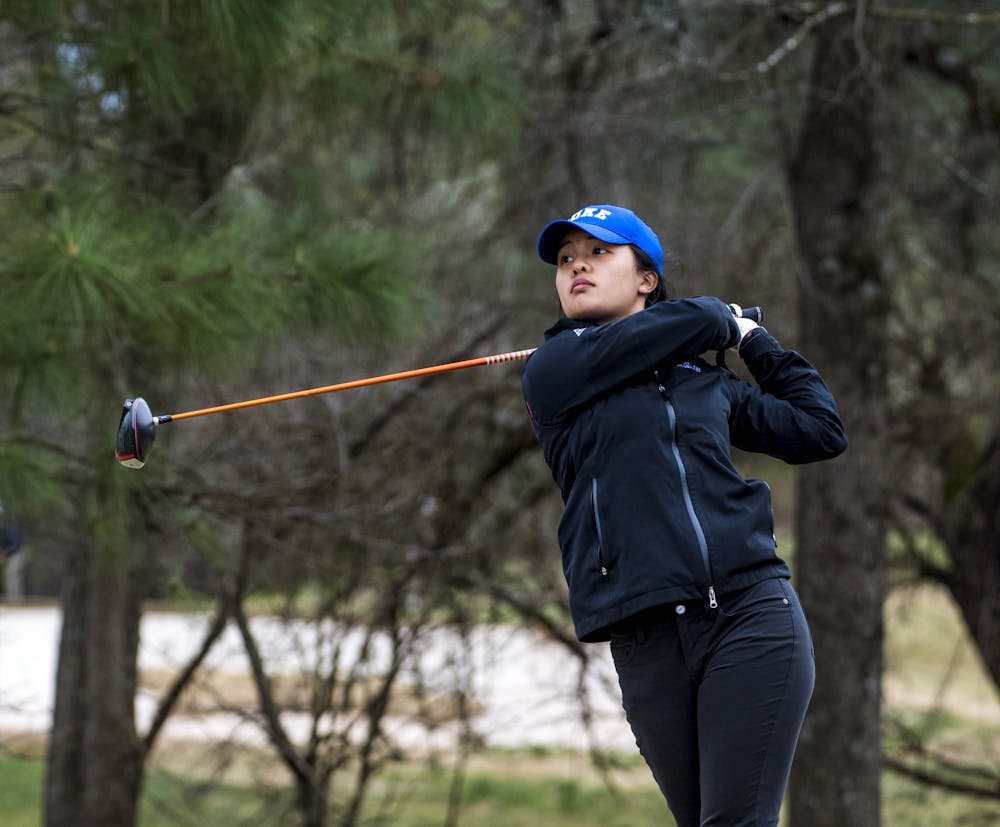 <p>Senior Jaravee Boonchant led the Blue Devils this past Saturday in the Big Four Challenge.</p>