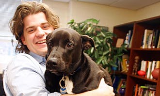 Brian Hare is the director of the Duke Canine Cognition Center, which studies dogs to better understand their cognitive abilities.