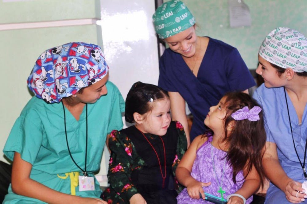<p>Sophomore Sam Sadler traveled to Belize to help children with congenital defects.&nbsp;</p>