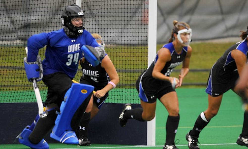 Goalkeeper Samantha Nelson and the Blue Devils played well but fell by a goal to No. 2 North Carolina Sunday.