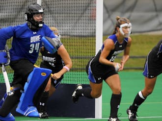 Goalkeeper Samantha Nelson and the Blue Devils played well but fell by a goal to No. 2 North Carolina Sunday.