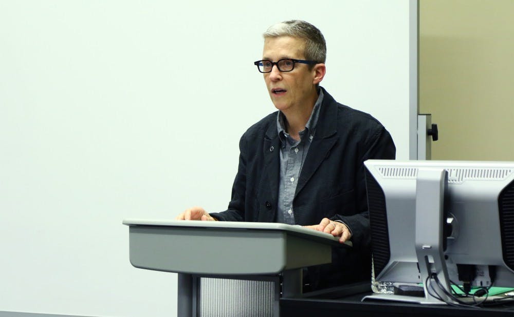Regina Kunzel questioned the effect policing has had on perceptions of sexuality during Thursday's talk.
