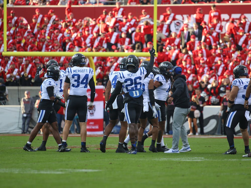 <p>After defeating the Wolfpack, the Blue Devils will return to Wallace Wade Stadium for a matchup against the Hokies.</p>