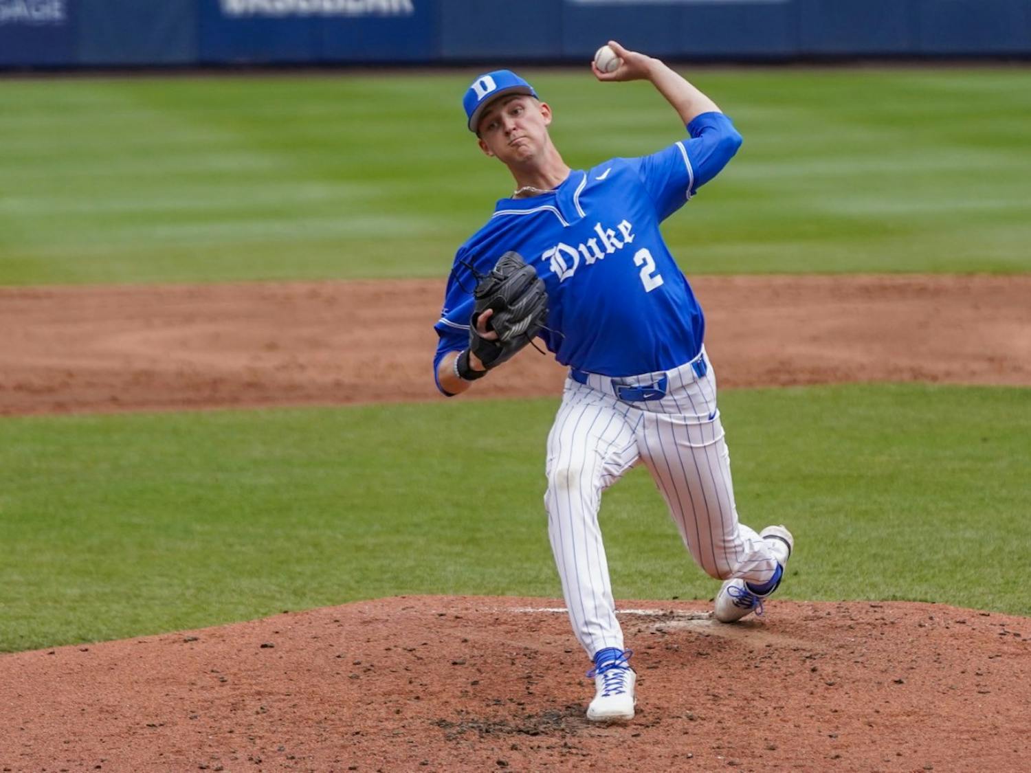 Freshman Andrew Healy has been one of many pitchers head coach Chris Pollard has relied on.