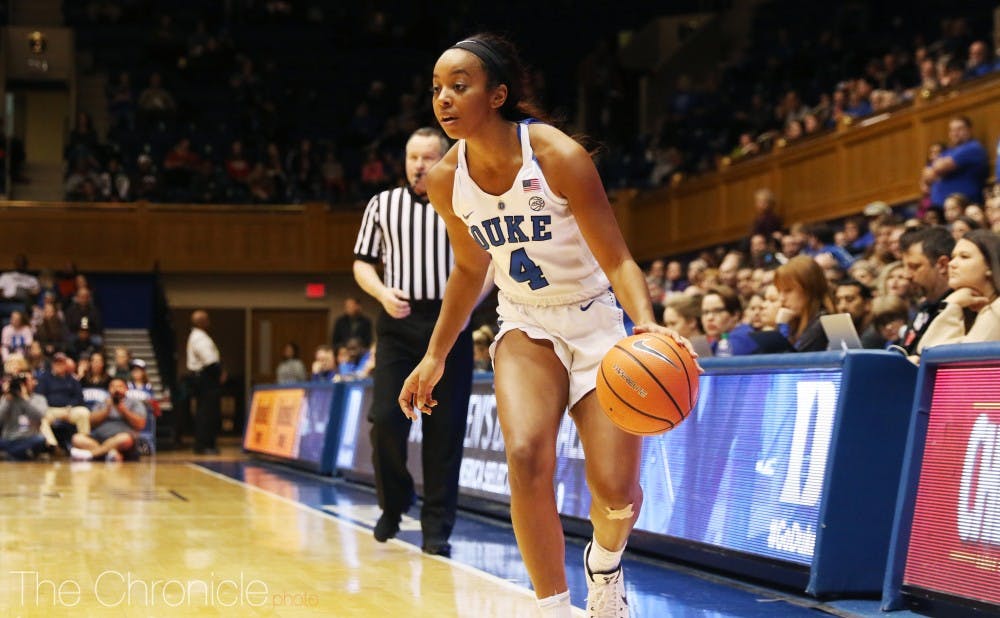 <p>Former Duke star Lexie Brown has struggled to find a role for the Connecticut Sun.</p>