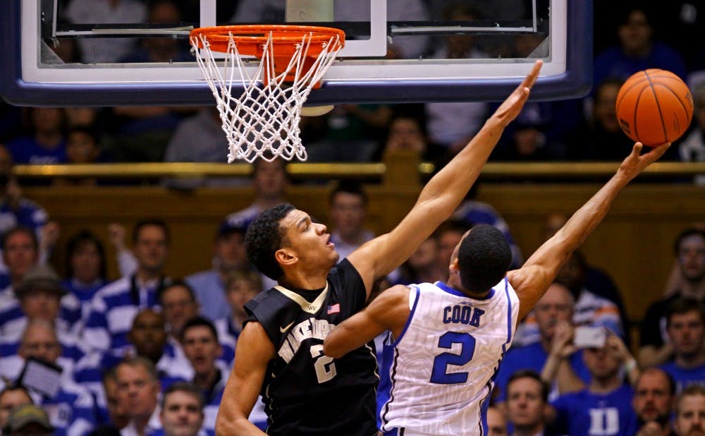 Sophomore Devin Thomas will look to build on the success of his first season in Winston-Salem.