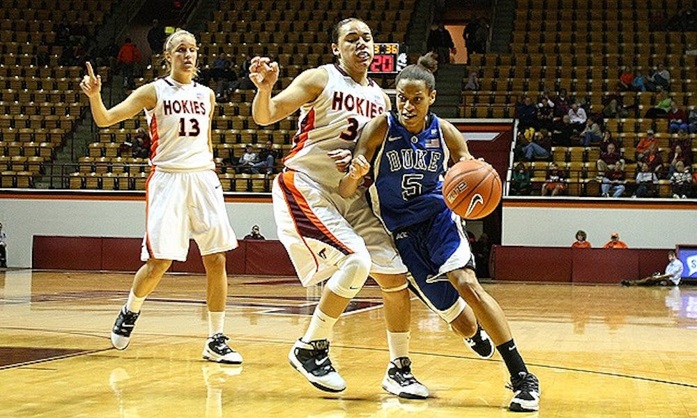 Allison Vernerey, who scored 15 in Duke’s last game, will look for a similar performance this weekend.