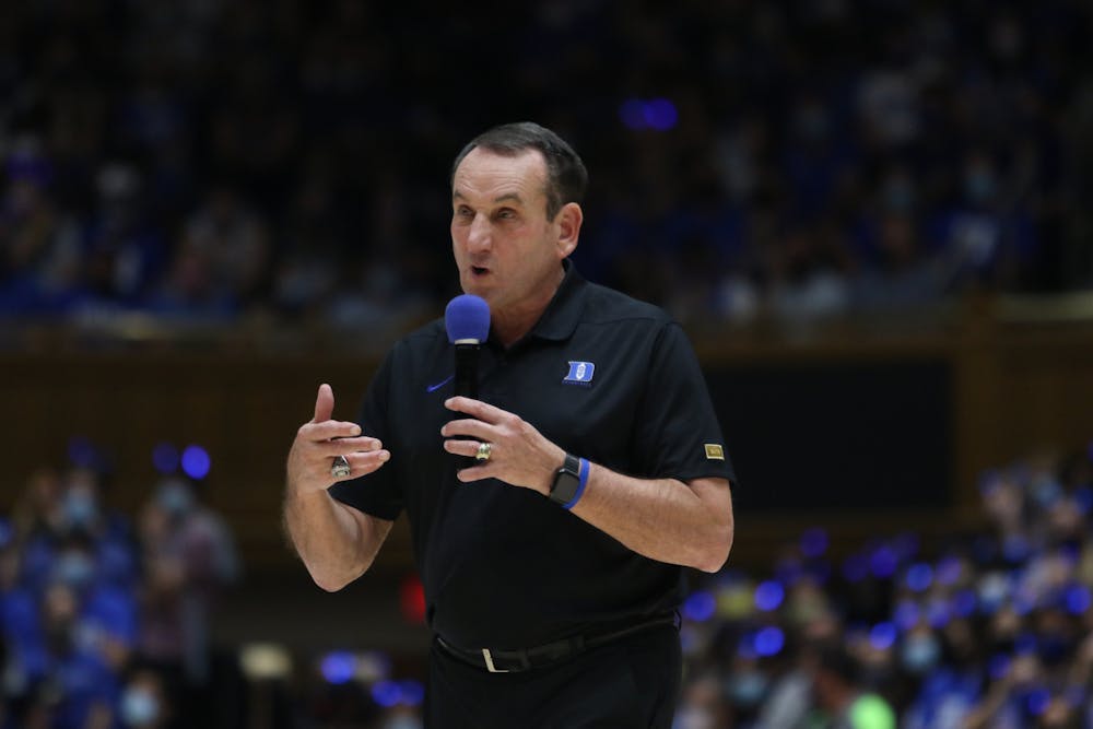 <p>Mike Krzyzewski urged for action after a mass shooting in Uvalde, Texas.</p>