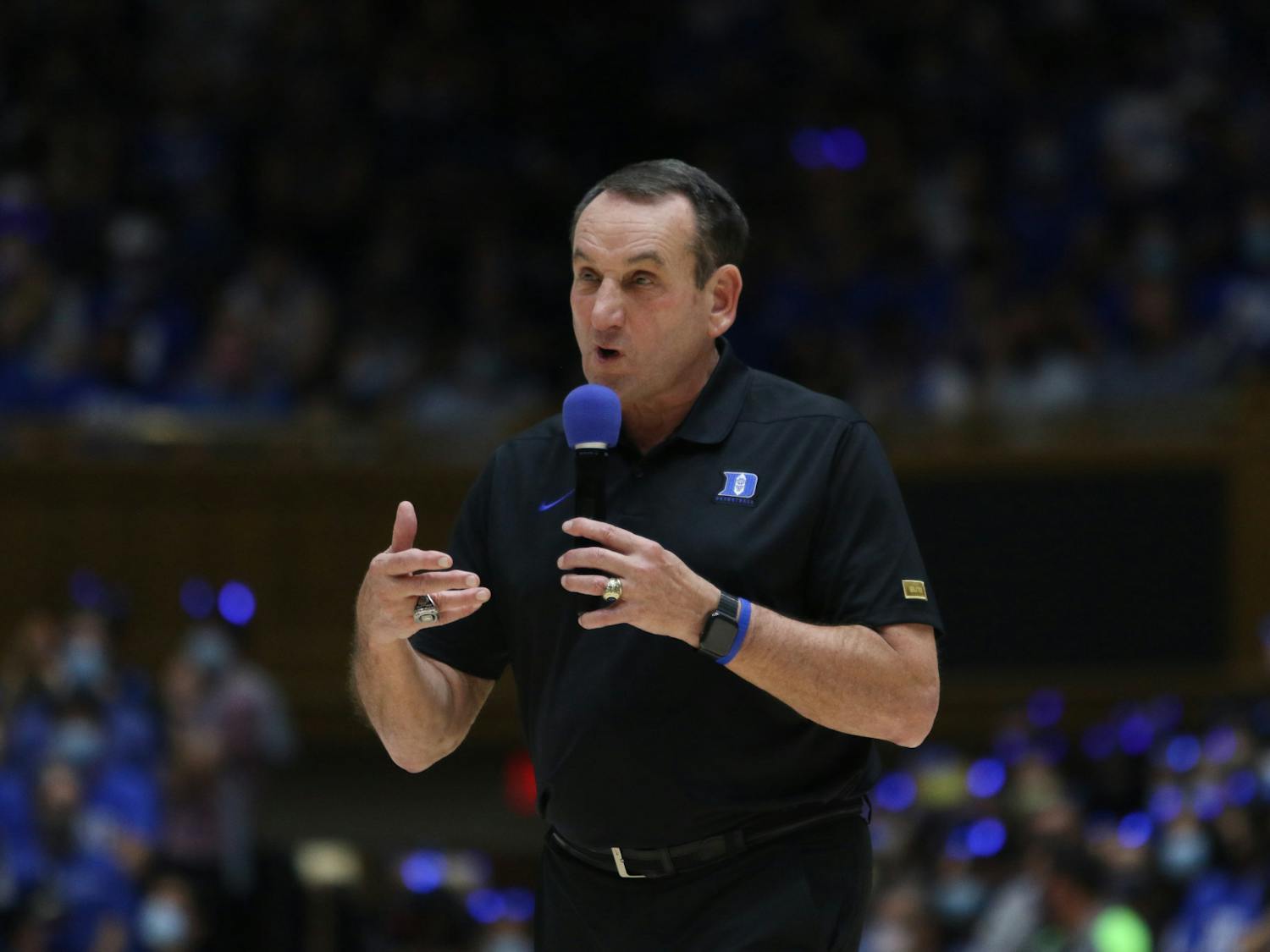 Mike Krzyzewski urged for action after a mass shooting in Uvalde, Texas.