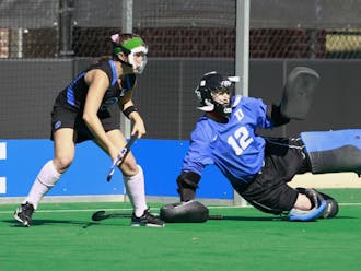 Duke goalkeeper Lauren Blazing will be tasked with slowing down one of the nation’s top offenses this weekend against Syracuse.