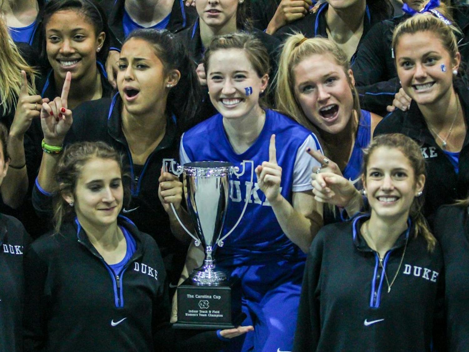 The Blue Devil women captured the Carolina Cup title for the second time in as many years Friday.