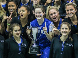 The Blue Devil women captured the Carolina Cup title for the second time in as many years Friday.
