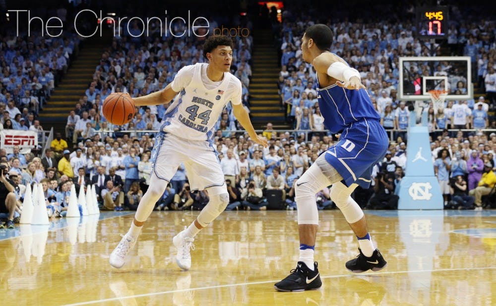 <p>ACC Player of the Year Justin Jackson leads the Tar Heels into the postseason seeking a second straight conference tournament title.&nbsp;</p>