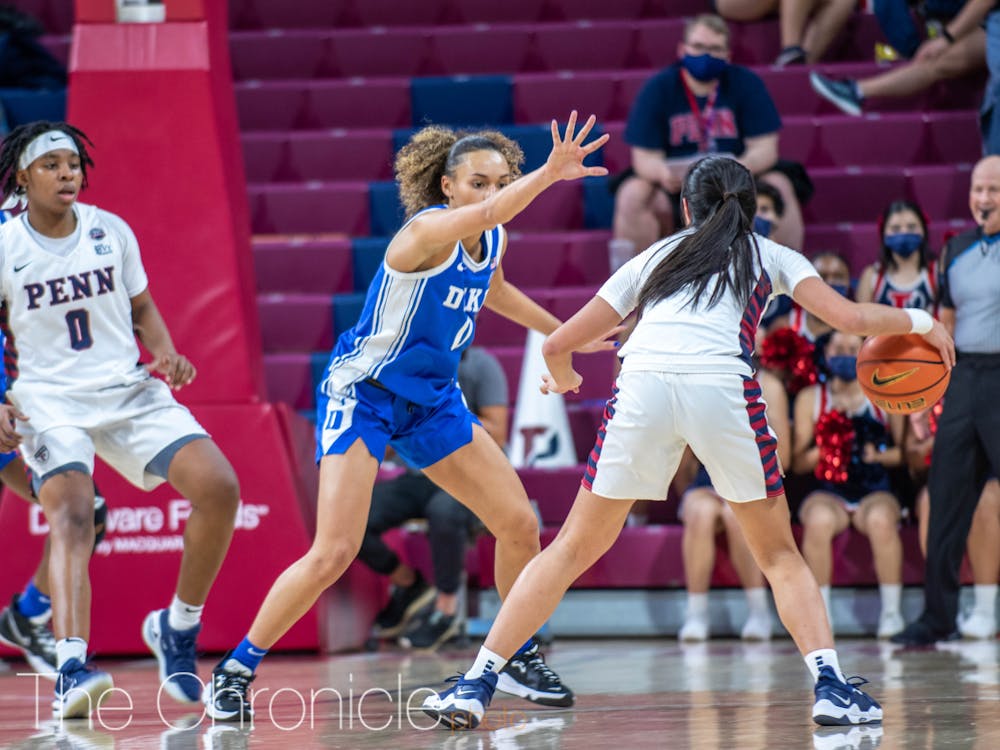 Celeste Taylor will be one of several Blue Devils who will have their hands full with a talented South Carolina squad Wednesday night.