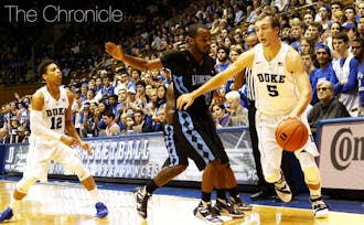 Making his first start as a Blue Devil, freshman Luke Kennard scored a game-high 25 points that included six made 3-pointers.