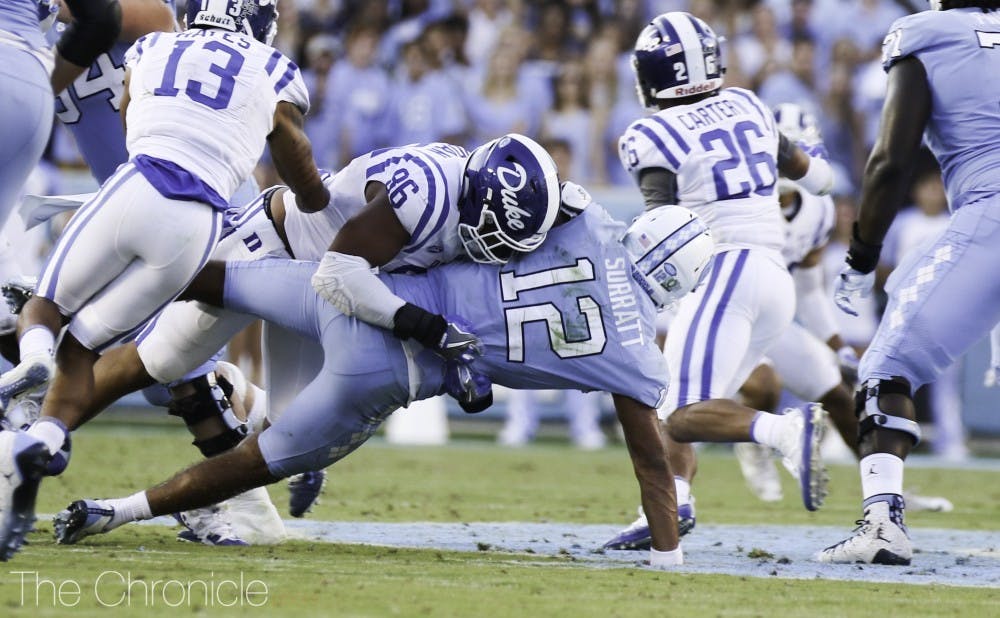 Defensive line is perhaps Duke's deepest position this season, leaving veterans like Drew Jordan still competing for a starting spot