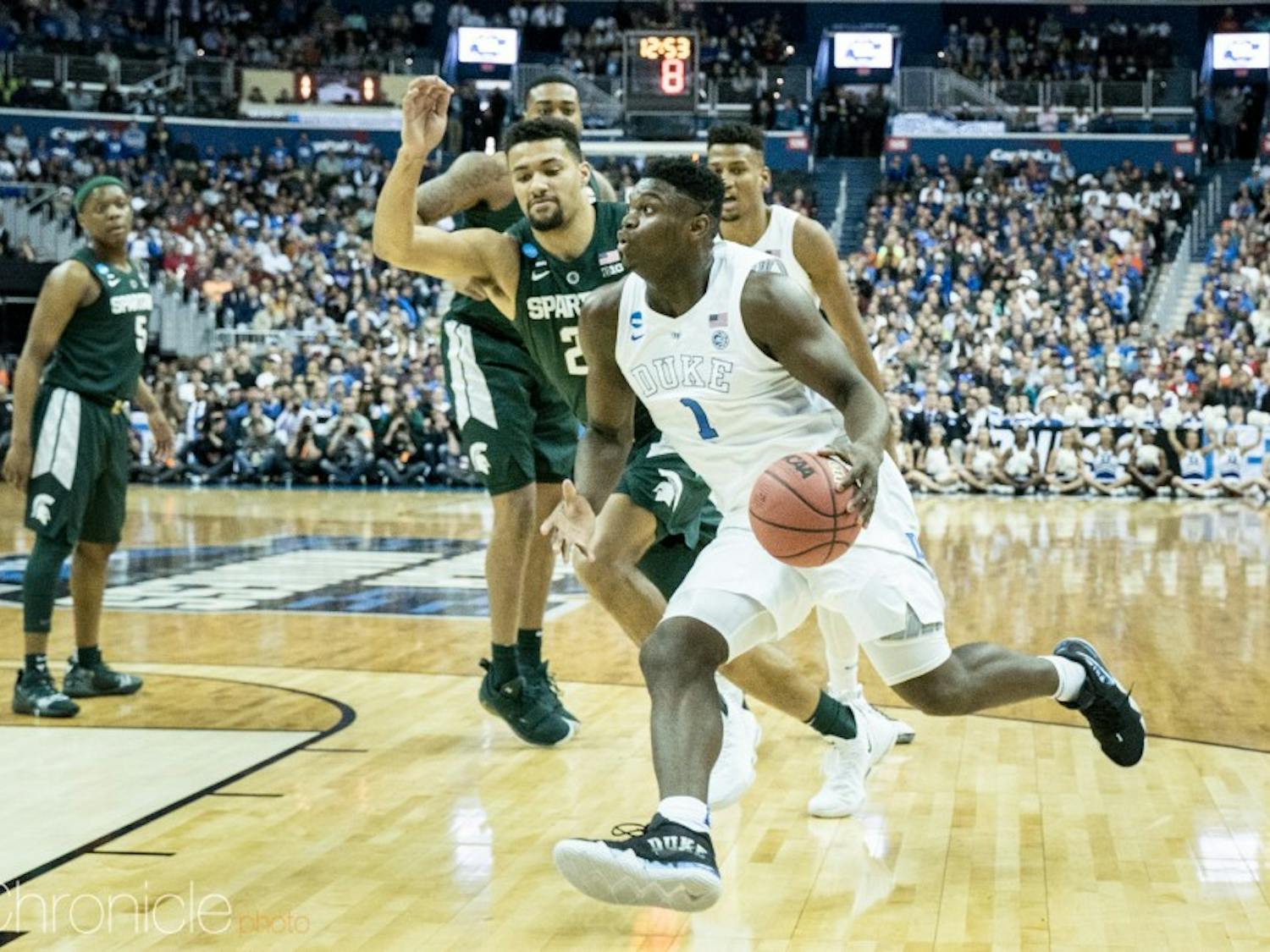 The Blue Devils and Spartans will square off in a rematch of last season's Elite Eight.&nbsp;