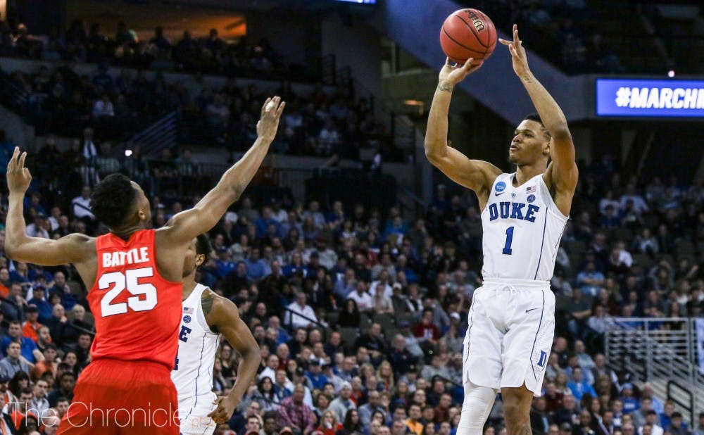 <p>Trevon Duval often shied away from his strength this season, opting for triples rather than drives to the basket.&nbsp;</p>