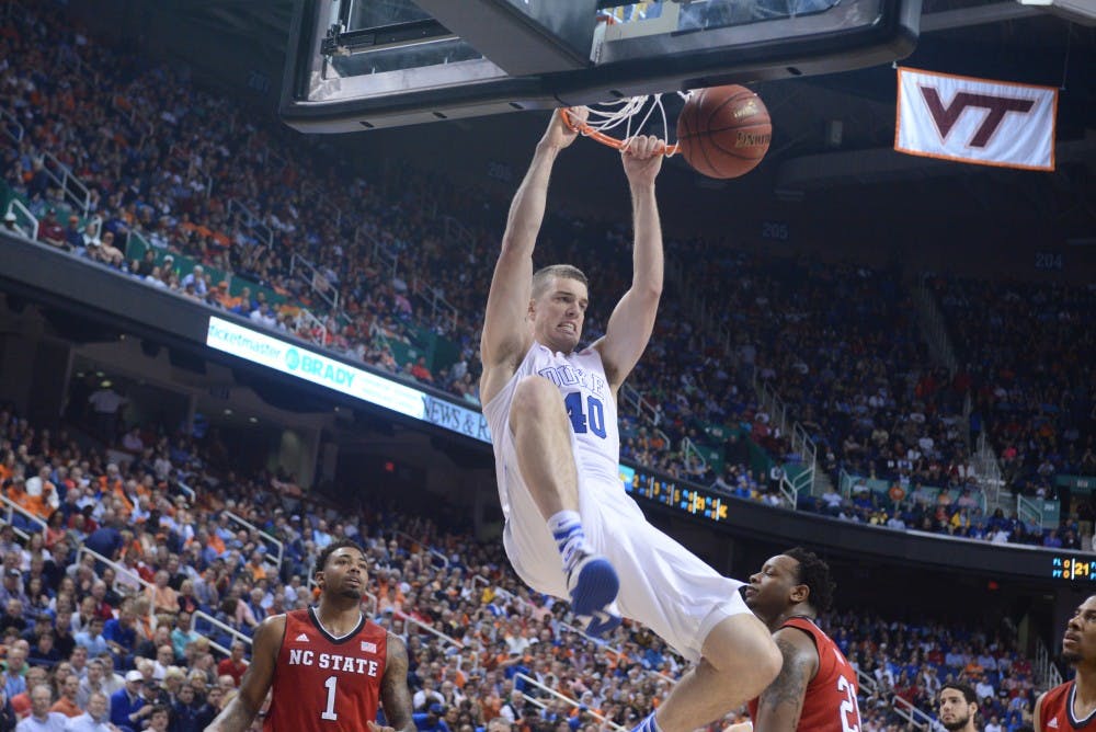 Marshall Plumlee scored a career-high 12 points Thursday against N.C. State.