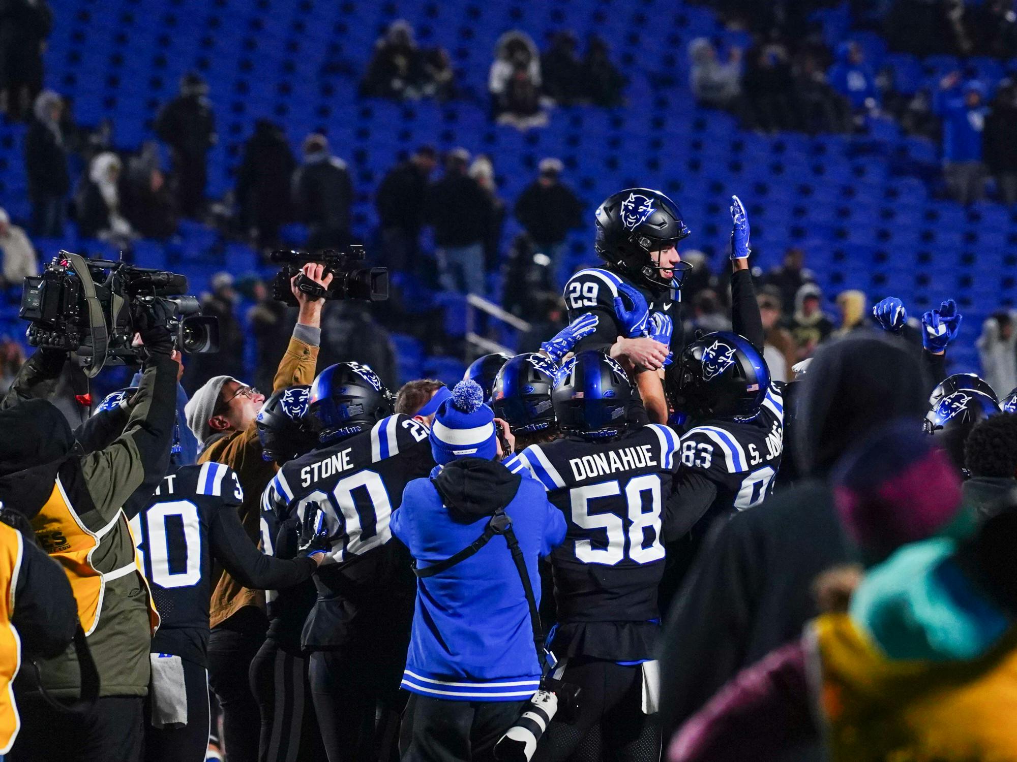 Extra point Field goal conversion, offensive shakiness define Duke