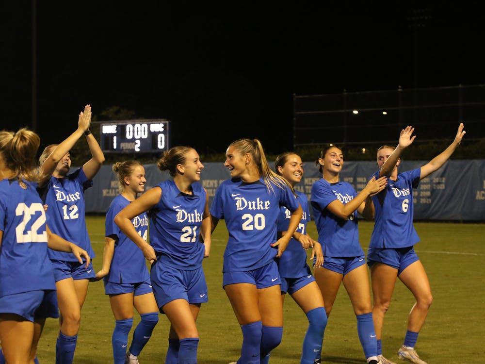 Women's soccer cemented its first-ever home victory against North Carolina.