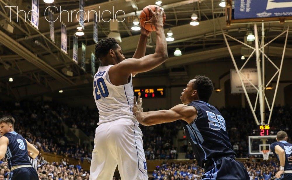 Freshman center Marques Bolden came off the bench and had three early turnovers before finishing with seven points and five boards in his first regular-season game.&nbsp;