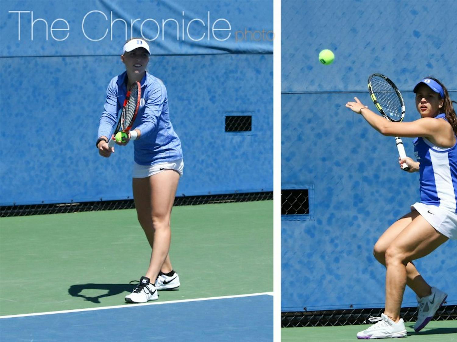 Ellyse Hamlin and Samantha Harris found a rhythm playing doubles together for the first time last weekend.&nbsp;