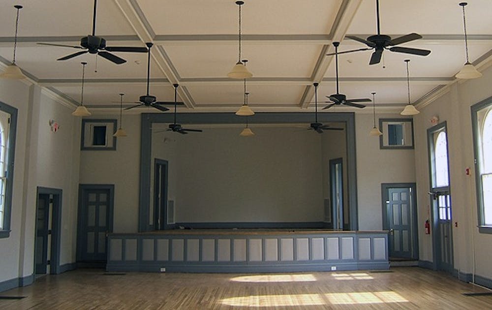 This refurbished 1935 performance hall in Durham’s historic Murphey School will host a variety show this weekend that will benefit local charities.