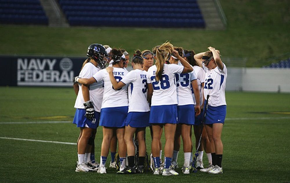 By defeating Navy, the Blue Devils advance to face top-seeded Maryland in the NCAA quarterfinals.
