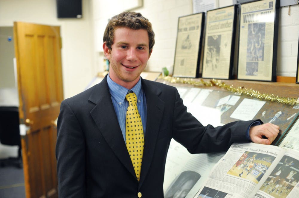 Andrew Beaton was elected as the Sports Editor of the Chronicle's 108th volume.