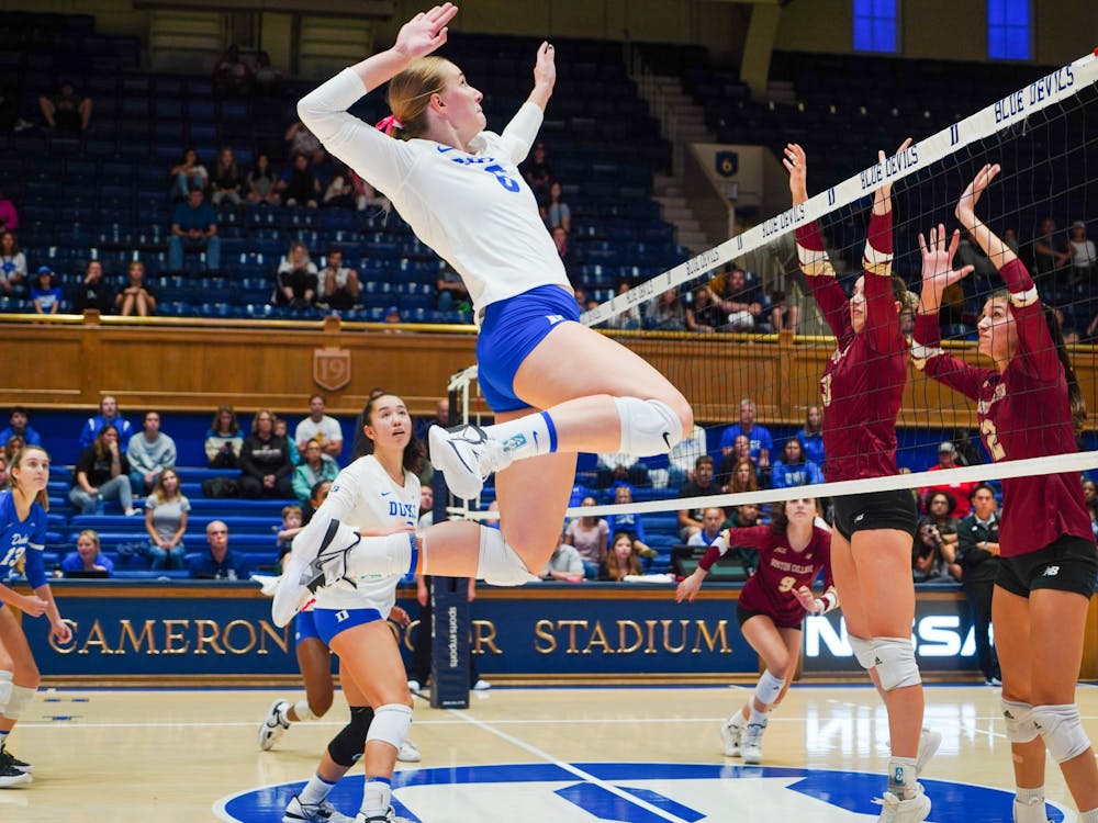 Duke volleyball bests Boston College in 5set battle at home The