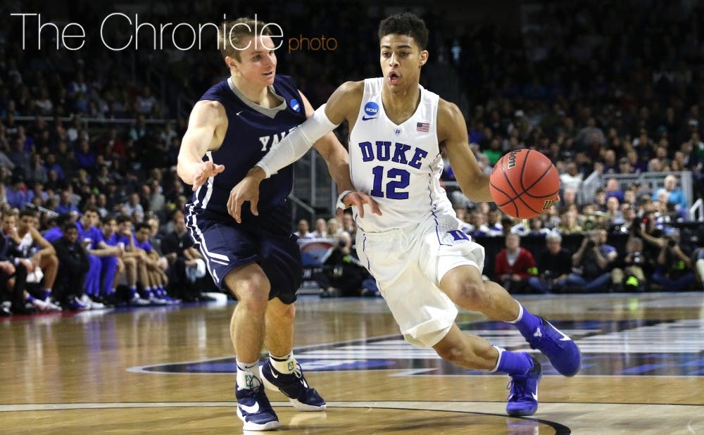 Playing close to his hometown of Chatsworth, Calif., freshman point guard Derryck Thornton will square off against some familiar faces Thursday when Duke meets Oregon in the Sweet 16.