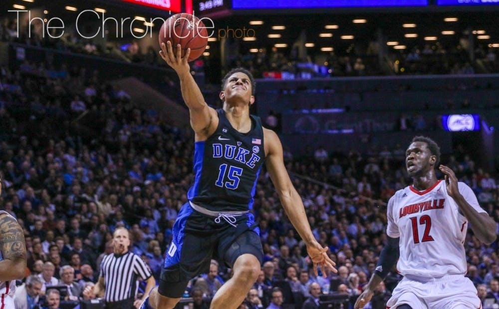 <p>Frank Jackson shined after earning a starting spot for the last month of the year, with his clutch play in Brooklyn helping Duke win the ACC championship.</p>