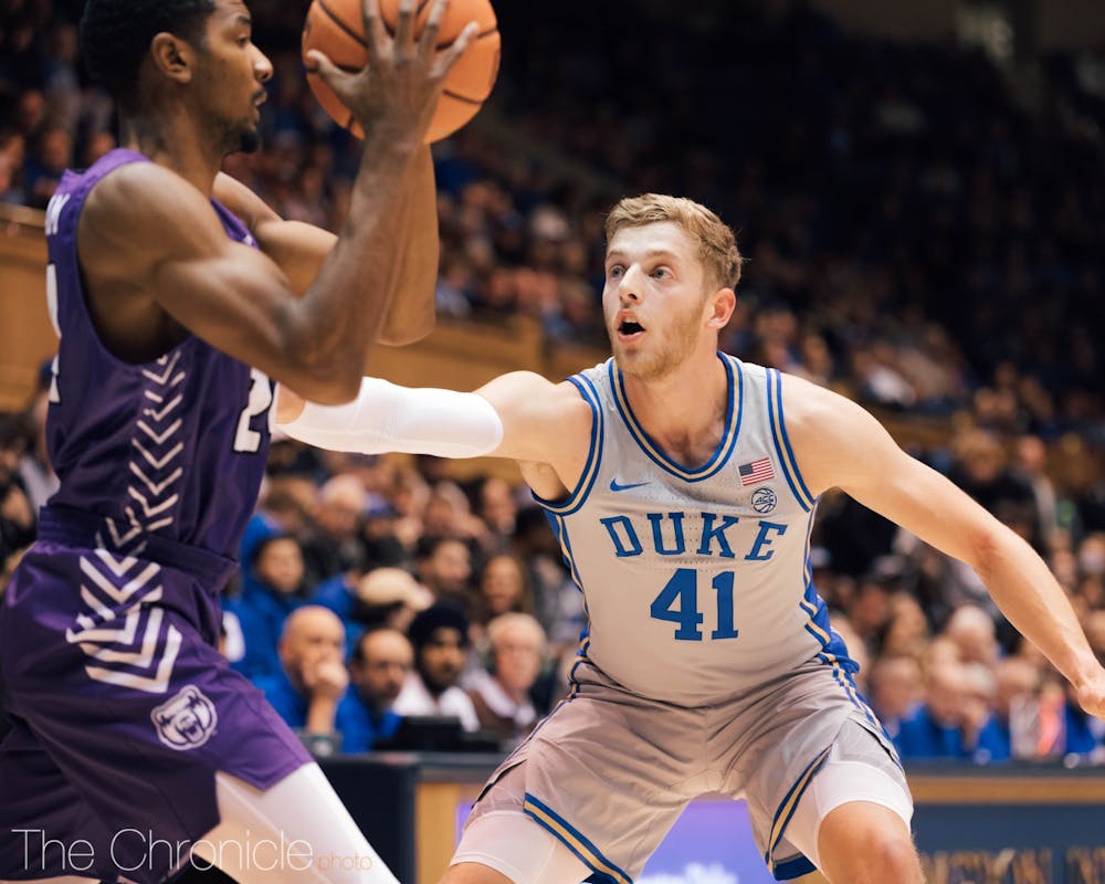 Senior captain Jack White took a starting spot from freshman Matthew Hurt Tuesday, but his minutes could be diminished against Georgia State.