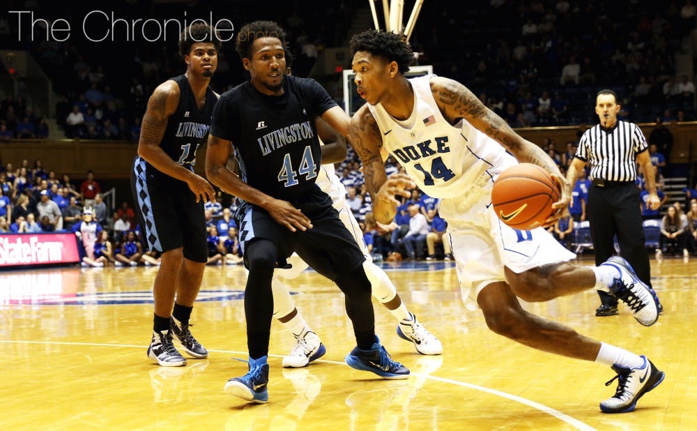 Freshman Brandon Ingram finished with 24 points on 7-of-14 shooting in his final tune-up game.
