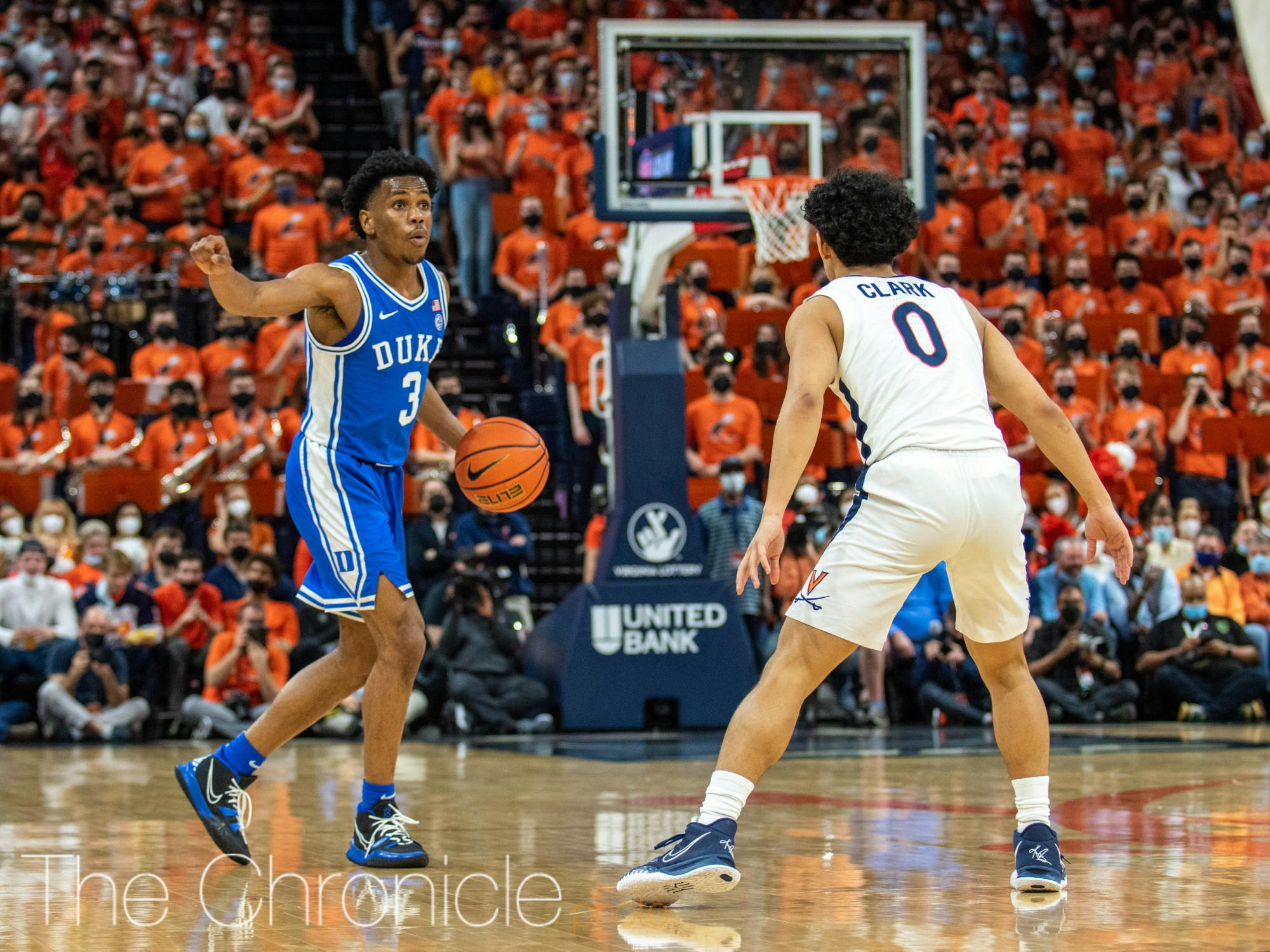 And One Jeremy Roach S Shooting Defense Lead The Way In Duke Men S Basketball S Win Against Virginia The Chronicle