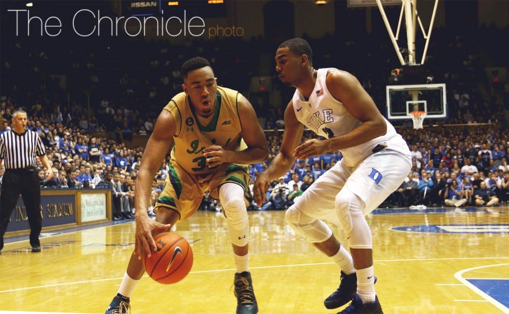 <p>Sophomore Bonzie Colson torched the Blue Devils for 31 points in Notre Dame’s win in Durham Jan. 16.</p>