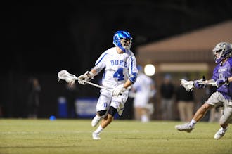 Senior Chad Cohan scored his fourth goal of the season Saturday, but it was not enough for Duke against a Denver offense that always jumped back ahead after the Blue Devils fought back to tie the game.