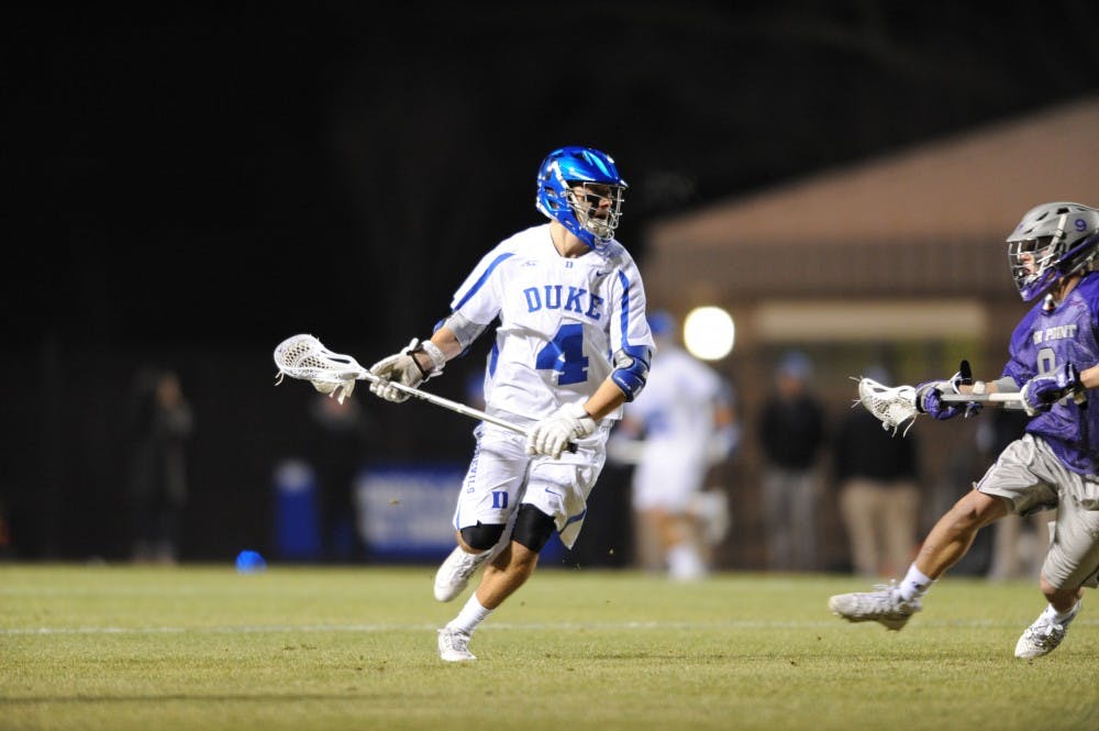 <p>Senior Chad Cohan scored his fourth goal of the season Saturday, but it was not enough for Duke against a Denver offense that always jumped back ahead after the Blue Devils fought back to tie the game.</p>