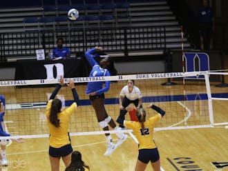Ade Owokoniran's solid performance was not enough for Duke to pull out a victory.