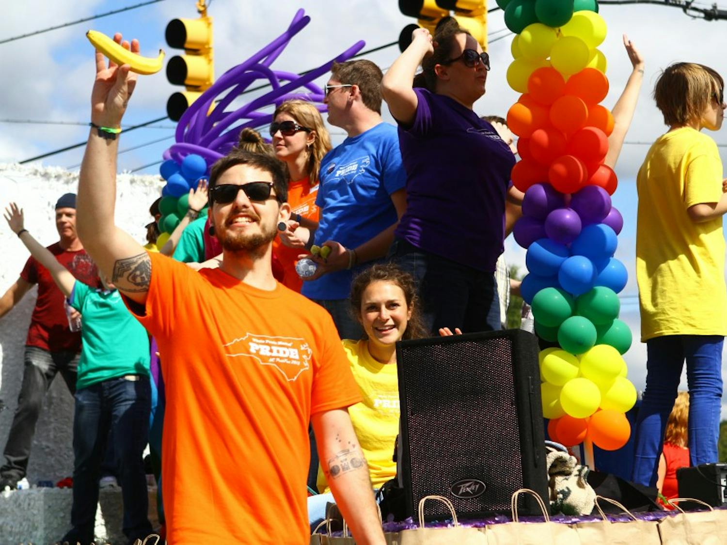 Students and Durham residents attended the 29th annual Pride Parade Saturday.