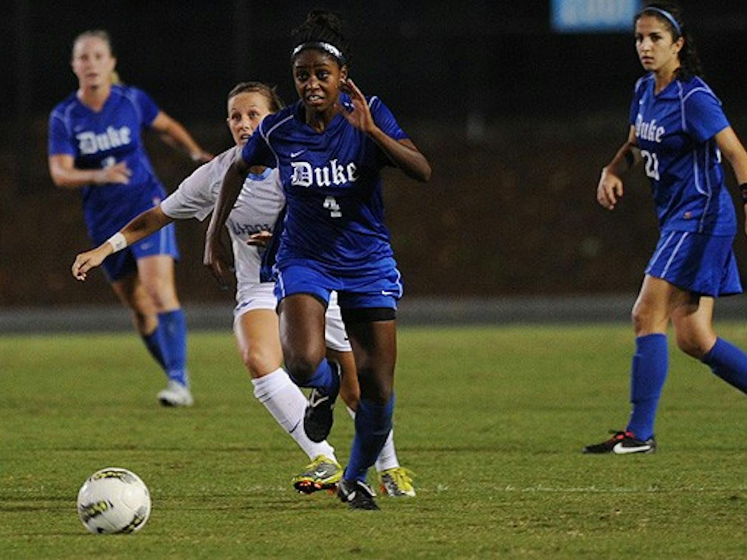 Natashi Anasi helped the Duke defense hold the ACC&#039;s most potent attack scoreless until the 87th minute.